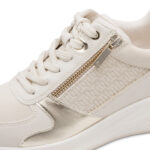 Γυναικεία Ανατομικά Sneakers Tamaris 1-23754-45 485 Ιβουάρ/Χρυσό