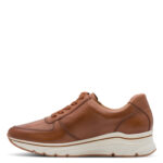 Γυναικεία Ανατομικά Δερμάτινα Sneakers Tamaris 1-23711-42 3B8 Καφέ