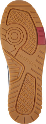 Ανδρικά Δερμάτινα Sneakers Tommy Hilfiger Basket FM0FM04823 DW5 Μπλε