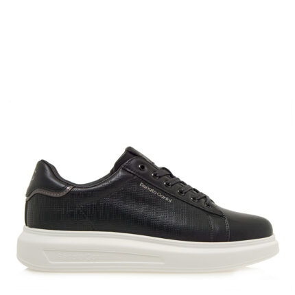 Ανδρικά Sneakers Renato Garini Marcello-2215B S5700512307V Μαύρο Στάμπα