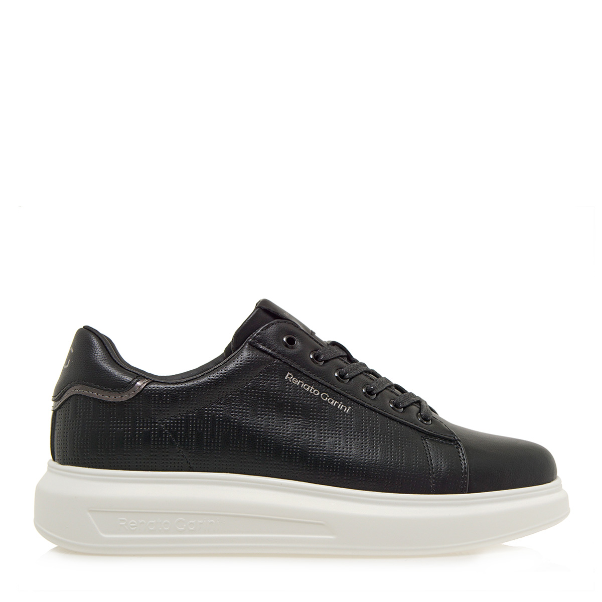 Ανδρικά Sneakers Renato Garini Marcello-2215B S5700512307V Μαύρο Στάμπα Ανδρικά Sneakers Renato Garini Marcello-2215B S5700512307V Μαύρο Στάμπα