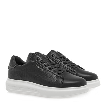 Ανδρικά Sneakers Renato Garini Marcello-2215B S5700512307V Μαύρο Στάμπα