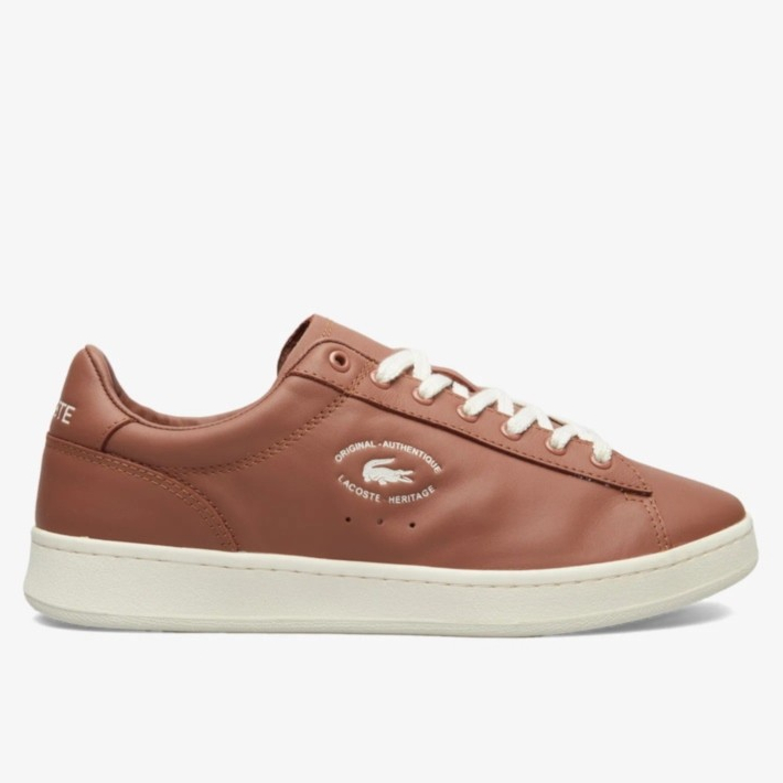 Ανδρικά Δερμάτινα Sneakers Lacoste Carnaby 49SMA00322C3 Καφέ Ανδρικά Δερμάτινα Sneakers Lacoste Carnaby 49SMA00322C3 Καφέ