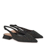 Γυναικεία Slingback Exe HILLARY-141 Μαύρo Στρας W47001411171