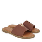 Γυναικεία Flat Σανδάλια Seven SVN!OM1120-1A Ταμπά Δέρμα W439W2011532