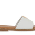 Γυναικεία Flat Σανδάλια Seven SVN!OM1120-1A Λευκό Δέρμα W439W2011652