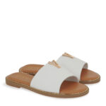 Γυναικεία Flat Σανδάλια Seven SVN!OM1120-1A Λευκό Δέρμα W439W2011652