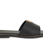 Γυναικεία Flat Σανδάλια Seven SVN!OM1120-1A Μαύρο Δέρμα W439W2011002