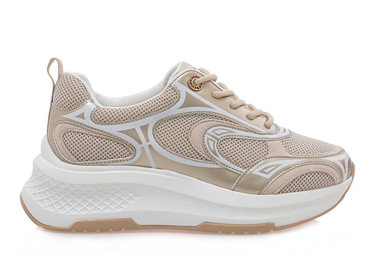 Γυναικεία Sneakers Renato Garini 2315-52RG56 Πλατίνα Μπεζ W119R356376J Γυναικεία Sneakers Renato Garini 2315-52RG56 Πλατίνα Μπεζ W119R356376J