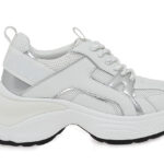 Γυναικεία Sneakers Renato Garini 2276-52RG45 Λευκό Mesh Ασιμί W119R24535A7