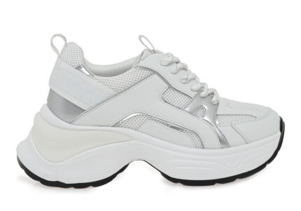 Γυναικεία Sneakers Renato Garini 2276-52RG45 Λευκό Mesh Ασιμί W119R24535A7