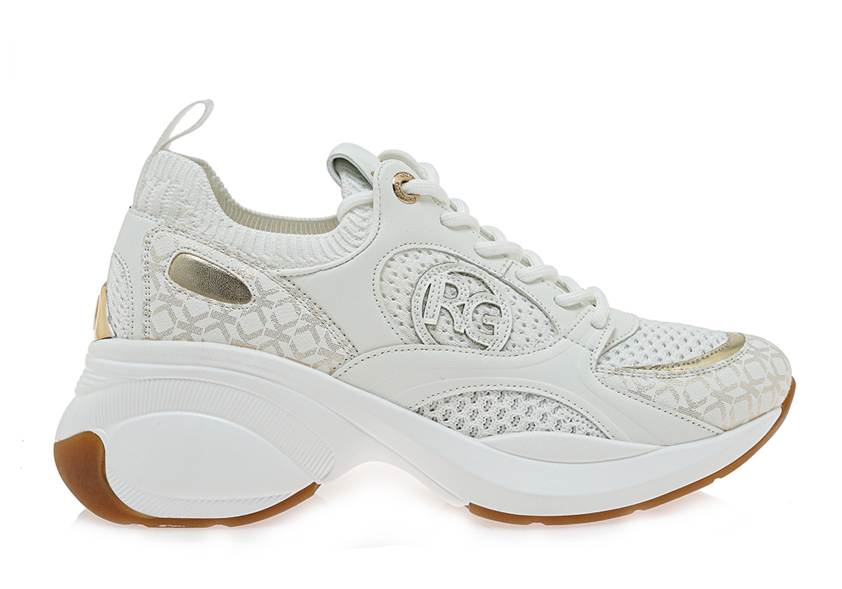 Γυναικεία Sneakers Renato Garini 2362-61RG50 Λευκό Πλατίνα Στάμπα W119R650308E Γυναικεία Sneakers Renato Garini 2362-61RG50 Λευκό Πλατίνα Στάμπα W119R650308E