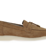 Γυναικεία Δερμάτινα Loafers Lara Conte Madrid 600 Καμηλό Καστόρι W145Y6001416
