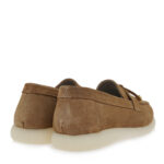 Γυναικεία Δερμάτινα Loafers Lara Conte Madrid 600 Καμηλό Καστόρι W145Y6001416