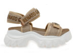 Γυναικείες Πλατφόρμες Renato Garini DMD- 240629-2 Πλατίνα W428A2924L46