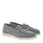Γυναικεία Loafers Lara Conte Madrid 600 Γκρι Καστόρι W145Y6001569