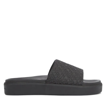 Γυναικείες Παντόφλες Tommy Hilfiger Platform Pool Slide FW0FW07855 BDS Μαύρες