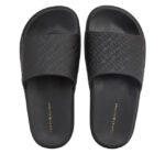 Γυναικείες Παντόφλες Tommy Hilfiger Platform Pool Slide FW0FW07855 BDS Μαύρες