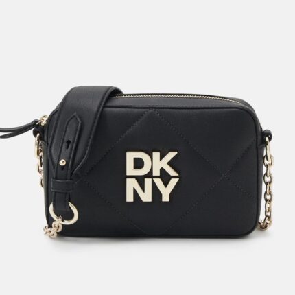 Γυναικεία Δερμάτινη Τσάντα Χιαστί DKNY Red Hook R41EBB85 BGD Μαύρη