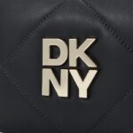 Γυναικεία Δερμάτινη Τσάντα Χιαστί DKNY Red Hook R41EBB85 BGD Μαύρη
