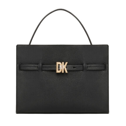 Γυναικεία Δερμάτινη Τσάντα Ώμου DKNY Buswick Shoulder Bag R413KB93 BGD Μαύρη