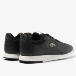 Ανδρικά Δερμάτινα Sneakers Lacoste Linetrack 46SMA0012454 Μαύρα
