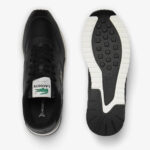 Ανδρικά Δερμάτινα Sneakers Lacoste Linetrack 46SMA0012454 Μαύρα