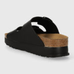 Γυναικείες Ανατομικές Παντόφλες Birkenstock Arizona Pap Platform Flex 1027395 Μαύρες Narrow Fit