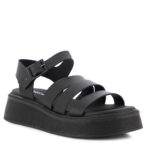 Γυναικεία Ανατομικά Πέδιλα Flatforms Ragazza 01232 Μαύρα