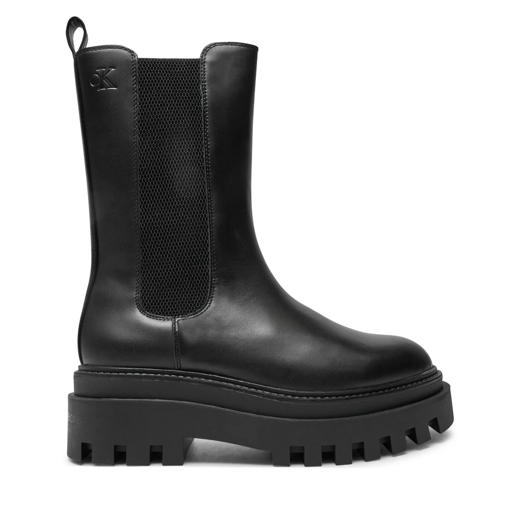 Γυναικεία Δερμάτινα Μποτάκια Calvin Klein Chelsea Boot YW0YW01542 0GJ Μαύρα Γυναικεία Δερμάτινα Μποτάκια Calvin Klein Chelsea Boot YW0YW01542 0GJ Μαύρα