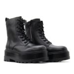 Γυναικεία Δερμάτινα Αρβυλάκια Calvin Klein YW0YW01535 0GJ Μαύρα