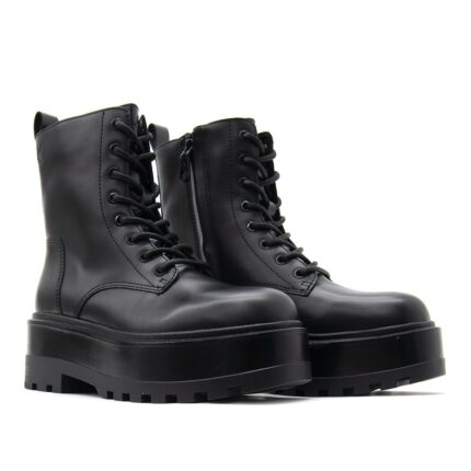 Γυναικεία Δερμάτινα Αρβυλάκια Calvin Klein YW0YW01535 0GJ Μαύρα