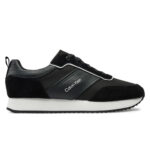 Ανδρικά Δερμάτινα Sneakers Calvin Klein HM0HM01554 0GS Μαύρα