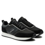 Ανδρικά Δερμάτινα Sneakers Calvin Klein HM0HM01554 0GS Μαύρα