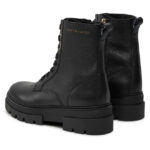 Γυναικεία Δερμάτινα Αρβυλάκια Tommy Hilfiger FW0FW08160 BDS Μαύρα