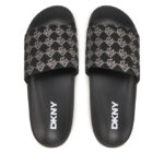 Γυναικείες Παντόφλες Slide DKNY Zella K2533210 Black/Nickel