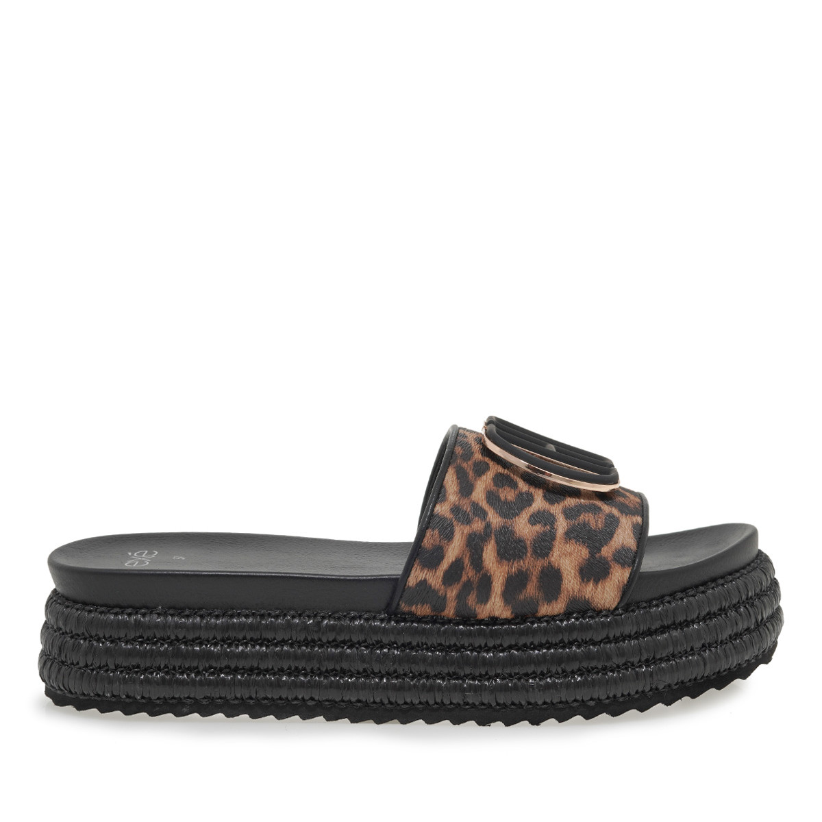 Γυναικεία Flatforms Exe H7082B-23 Λεοπάρ Μαύρο U421A223378G Γυναικεία Flatforms Exe H7082B-23 Λεοπάρ Μαύρο U421A223378G