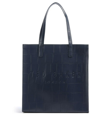 Γυναικεία Τσάντα Ώμου Ted Baker Croccon Croc Large 281631 Navy
