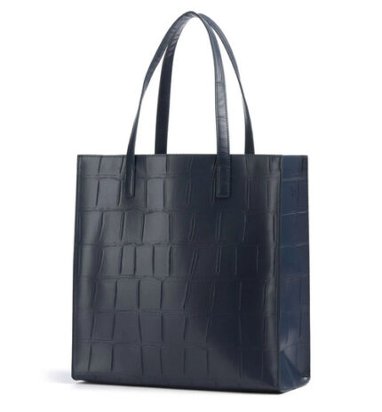 Γυναικεία Τσάντα Ώμου Ted Baker Croccon Croc Large 281631 Navy