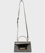 Γυναικεία Τσάντα Χειρός Ώμου DKNY R52N5J32-XLB Μαύρο Logo