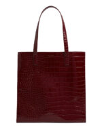 Γυναικεία Τσάντα Ώμου Ted Baker Wenella Large Icon 281942-Wine Λουστρίν