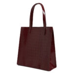 Γυναικεία Τσάντα Ώμου Ted Baker Wenella Large Icon 281942-Wine Λουστρίν
