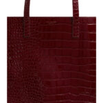 Γυναικεία Τσάντα Ώμου Ted Baker Wenella Large Icon 281942-Wine Λουστρίν