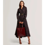 Γυναικεία Τσάντα Ώμου Ted Baker Wenella Large Icon 281942-Wine Λουστρίν