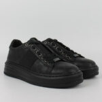 Ανδρικά Sneakers Renato Garini Garda-683 Μαύρο Στάμπα V57006832S41