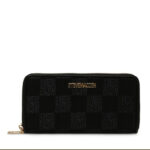 Γυναικείο Πορτοφόλι Steve Madden Bemi Black/Gold Large Ziparound
