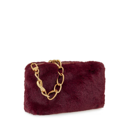 Γυναικεία Τσάντα Ώμου Ted Baker 281392-WINE Μπορντώ γούνα
