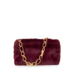 Γυναικεία Τσάντα Ώμου Ted Baker 281392-WINE Μπορντώ γούνα