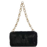Γυναικεία Τσάντα Ώμου Ted Baker 281392-BLACK Μαύρη γούνα