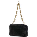 Γυναικεία Τσάντα Ώμου Ted Baker 281392-BLACK Μαύρη γούνα